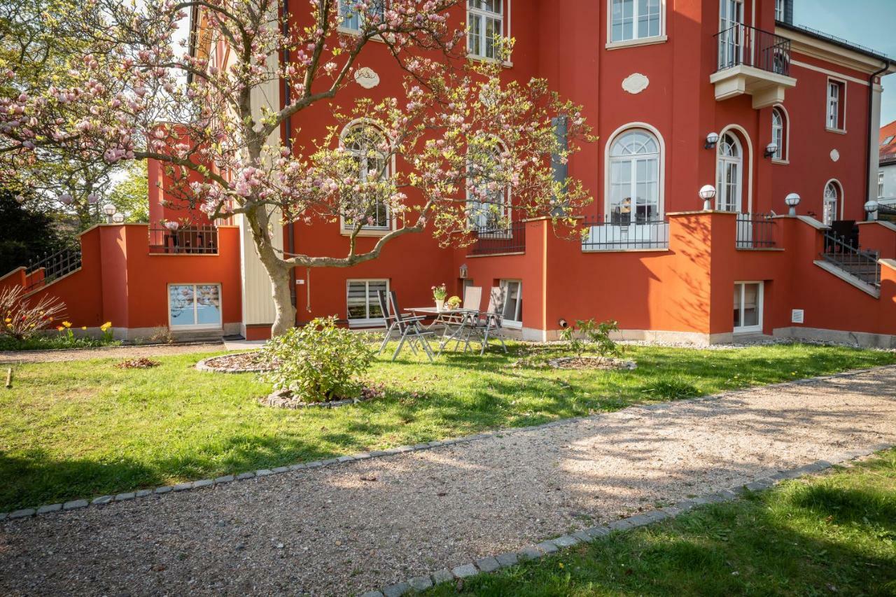 Villa Am Park Apartment Drezda Kültér fotó